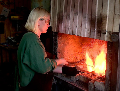 На фестивале 