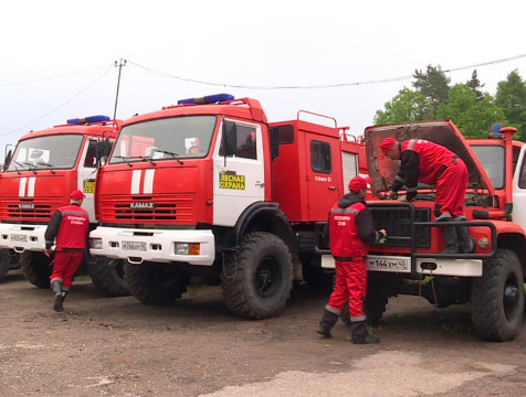 В 10 районах Калужской области установлен высокий класс пожарной опасности