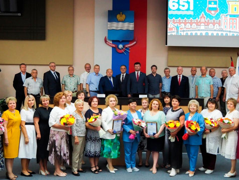 Заслуженных работников чествовали в Калуге