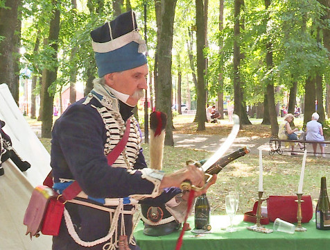 Исторический праздник в парке культуры и отдыха перенёс калужан в начало XIX века