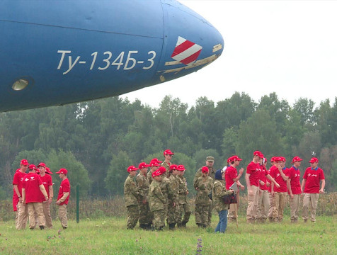 Всероссийские юнармейские игры прошли на аэродроме Орешково
