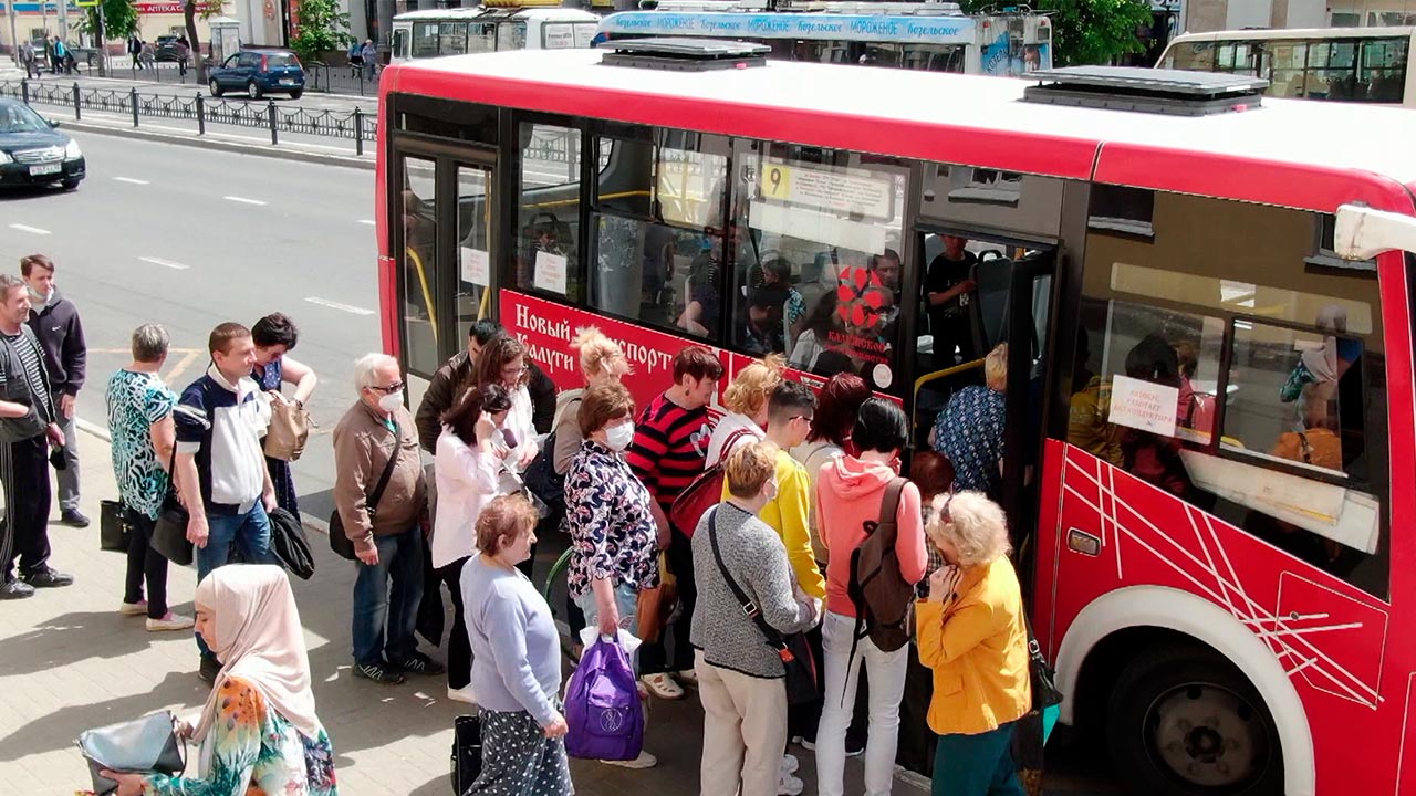 Автобусы маршрута №95 в Калуге заменят на более вместительные