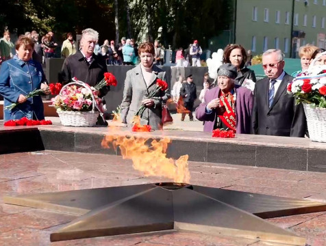 79-ю годовщину освобождения Людинова от немецко-фашистских захватчиков отметили горожане
