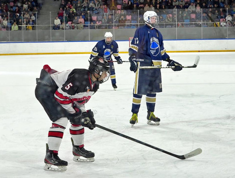 В первой игре первого сезона хоккеисты 
