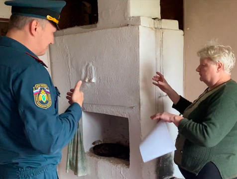 Правила пожарной безопасности при печном отоплении напопомнило МЧС