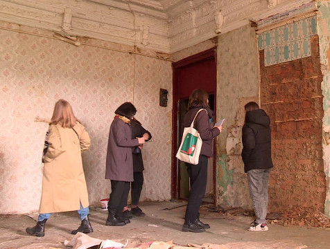 Выездная Школа реставрации приступила к обследованию усадьбы Ципулина в Калуге