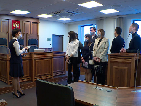 С работой Арбитражного суда познакомили калужских студентов