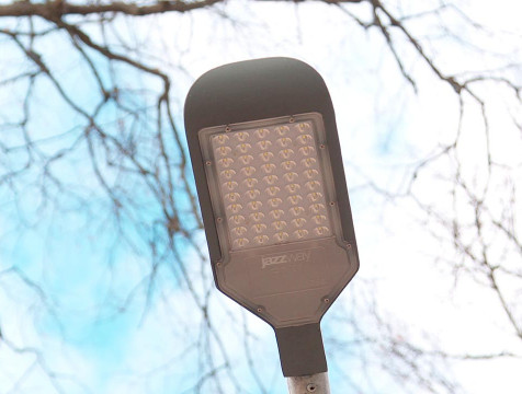 Ремонт освещения завершили на трёх улицах Калуги