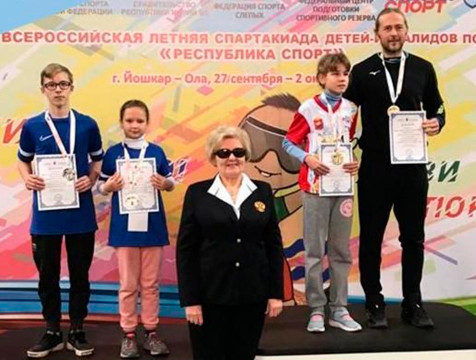 Мещовские спортсмены завоевали 6 медалей на всероссийской спартакиаде детей-инвалидов