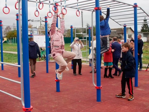 Площадку для сдачи норм ГТО открыли в Людиновском районе