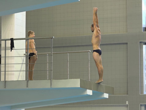 Олимпийские призёры дали мастер-класс по прыжкам в воду для калужских спортсменов