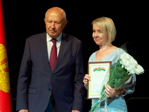 В Калуге наградили отличившихся работников дорожного хозяйства