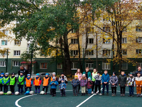 Новую спортплощадку открыли на Малинниках