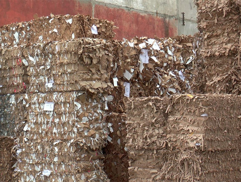 Калужские школьники увидели процесс переработки макулатуры