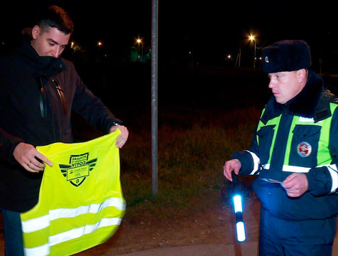 Калужан призывают не забывать о безопасности на дорогах в темное время суток