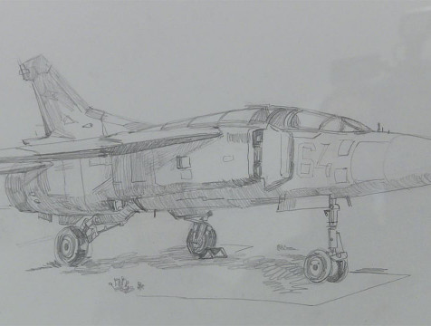 Посвященная авиатехнике выставка открылась в Калужском музее изобразительных искусств