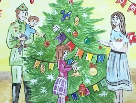 Жители Калужской области среди первых участников конкурса новогодних открыток