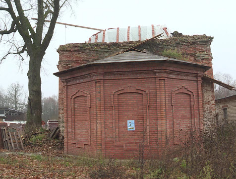 Церковь в старинной усадьбе Голициных в Калуге начали реставрировать