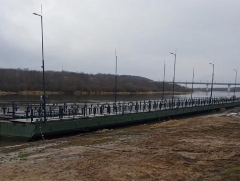 Понтонный мост через Оку в Калуге разведут 15 ноября