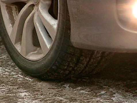 МЧС предупреждает о гололёде на дорогах Калужской области