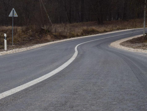 Дорогу в Тарусском районе сдали после капремонта