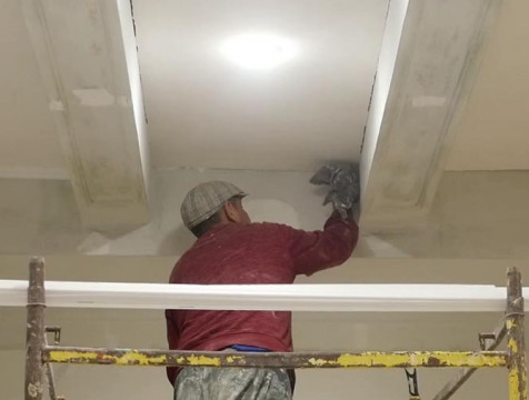 Ремонт танцзала начался в людиновском Дворце культуры имени Гогиберидзе