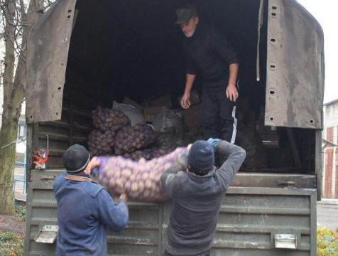 2,5 тонны продуктов передала Калужская область жителям Первомайска