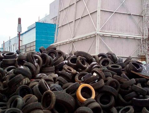 89 кубометров старых шин убрали в Калужской области