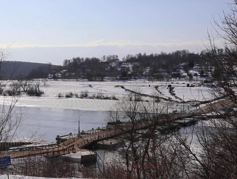 Понтонный мост через Оку в районе поселка Дугна разведут 30 ноября