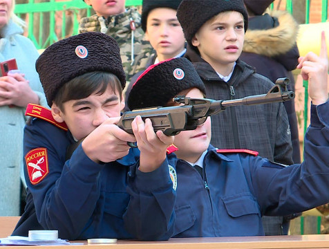 Казачий кадетский класс Калуги стал одним из лучших в России