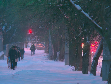 Снегопад и потепление придут на смену морозам в Калужской области