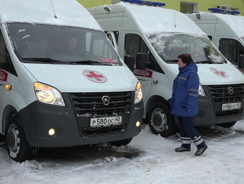 Калужская область получила 32 новых машины для медиков