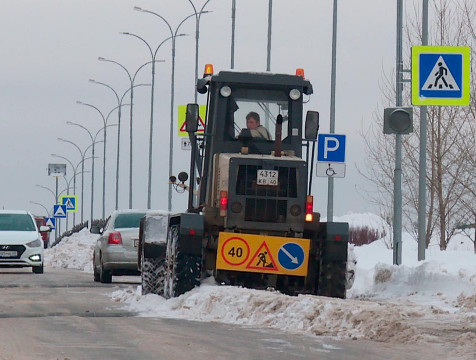 Калужан просят убрать автомобили с 12 улиц для вывоза снега