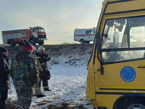Школьный автобус попал в ДТП в Калужской области