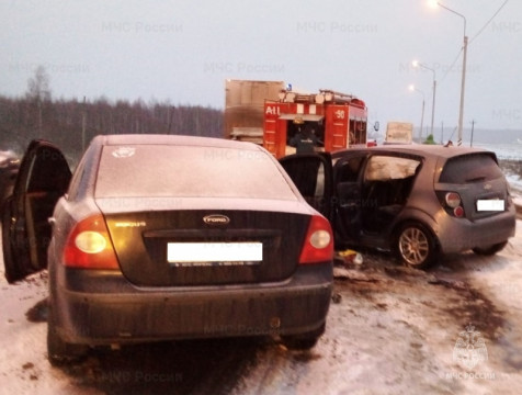 В ДТП в Ферзиковском районе пострадали люди