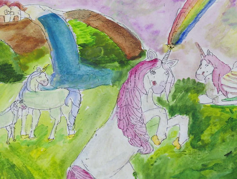Мультфильмы, сказки, рисование: как живут девочки-бабочки Соня и Варя из Малоярославца