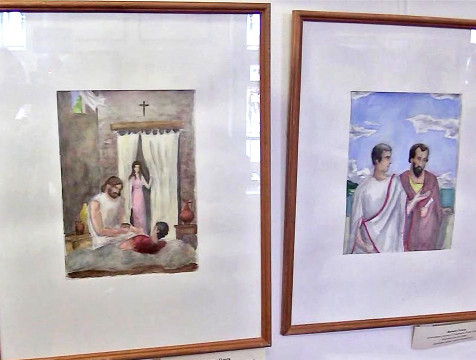 Выставка иллюстраций к классическим произведениям литературы открылась в Козельске