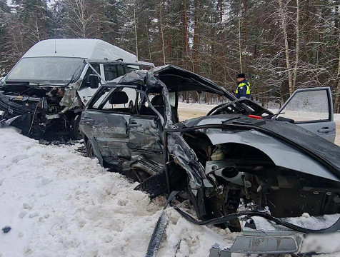 В ДТП с маршруткой в Жуковском районе погиб человек