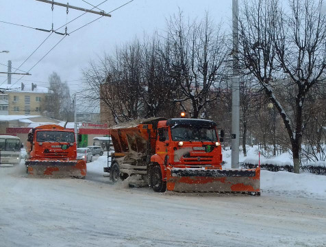 Автолюбителей просят освободить калужские улицы для уборки снега