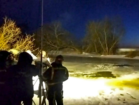 Двух подростков, провалившихся под лёд Протвы, ищут в Обнинске