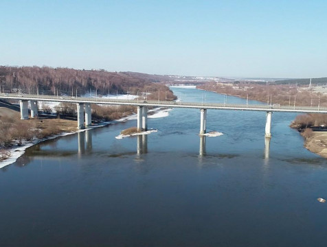 На полтора метра поднялся уровень воды в Оке на территории Калуги