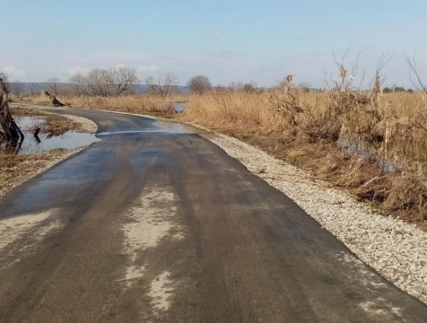 Движение по ранее затопленным дорогам в Дзержинском районе восстановлено