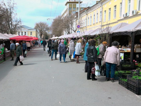 Традиционная ярмарка пройдет в центре Калуги 19 и 20 мая