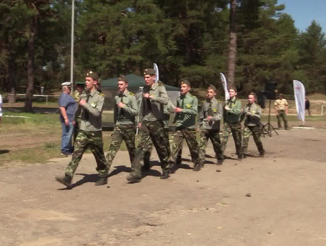 Более 20 команд собрала военно-спортивная игра 