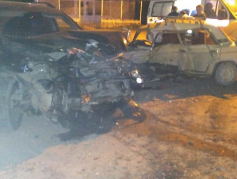При столкновении двух автомобилей в Медыни пострадал человек