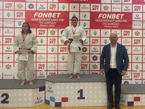Калужская дзюдоистка стала победительницей чемпионата ЦФО