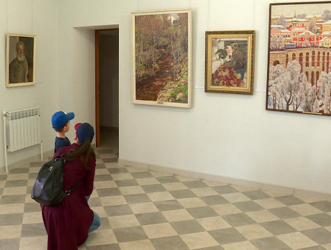 Выставка к 100-летию художника Евгения Щербакова открылась в Калуге