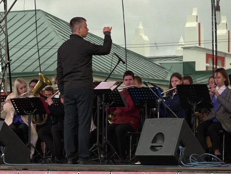 Фестиваль духовых оркестров завершился в Калуге