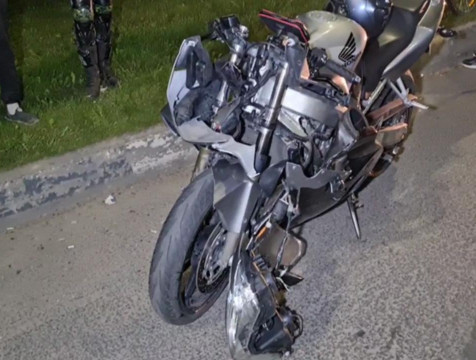 Мотоциклиста, который скрылся с места ДТП в Обнинске, задержали