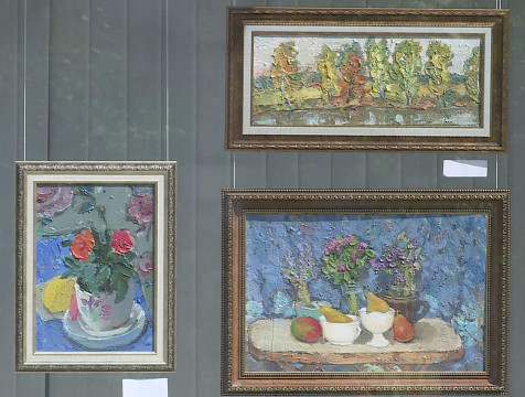 Выставка Владимира Арепьева открылась в витрине калужского Дома художника